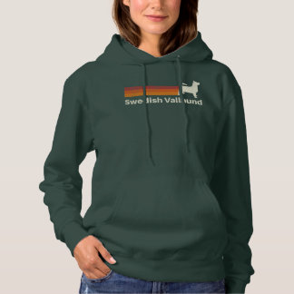 Sudadera Vintage sueco Vallhund Retro Mom Dad Dog 