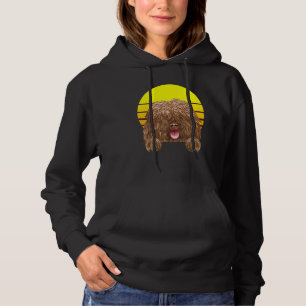 Sudadera Vintage Sunset Spanish Water Dog