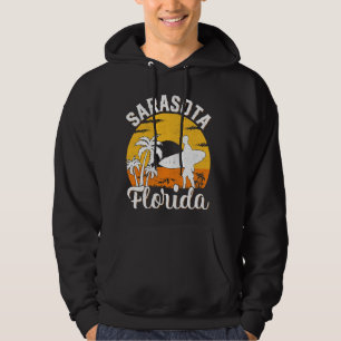 Sudadera Vintage Sunset Summer Surf Florida Sarasota Beach