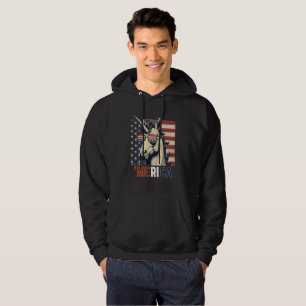 Sudadera Vintage unicornio Merica 4 de julio patriótico