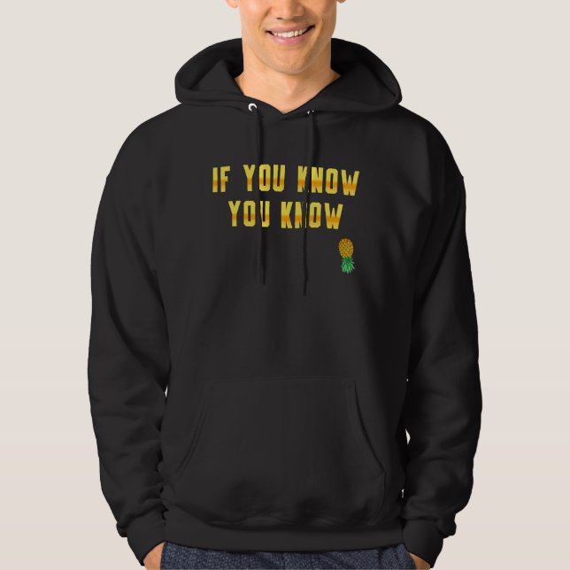 Sudadera Vintage Upside Down Pineapple Subtle Swinger (Anverso)