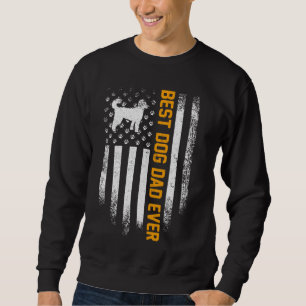 Sudadera Vintage Uu Mejor Perro De Poodle Que Papá Jamás Ba