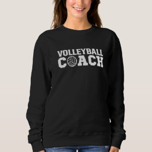 Sudadera Vintage Volleyball Coach Beach Volleyball