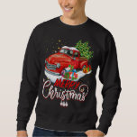 Sudadera Vintage Wagon Red Truck Christmas Tree Pajama Fami<br><div class="desc">Familia Pajama del árbol de Navidad del vagón rojo del vagón de Vintage</div>