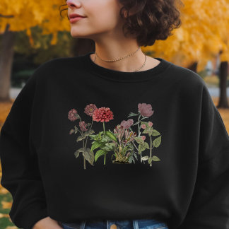 Sudadera Vintage Wildfloflower Boho jardinería Lover