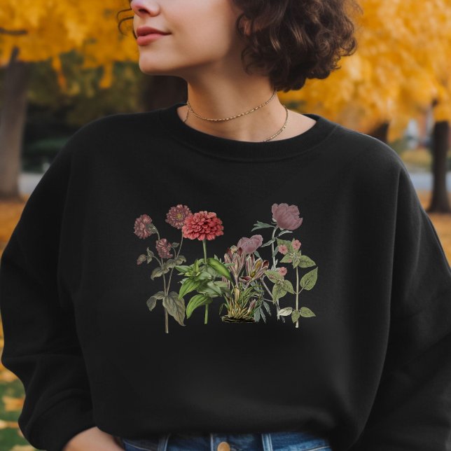 Sudadera Vintage Wildfloflower Boho jardinería Lover (Subido por el creador)