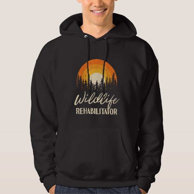 Sudadera Vintage Wildlife Rehabilitator Wild (Anverso)