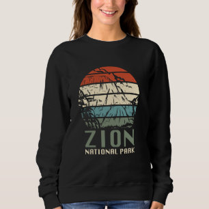 Sudadera Vintage Zion Parque Nacional Utah Monte Zion Campi