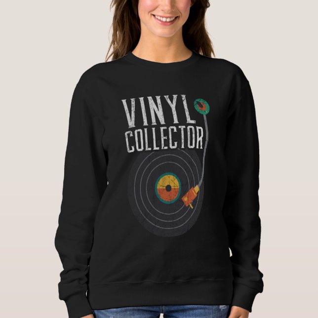 Sudadera Vinyl Collector Vinyl Record Player Music  1 (Anverso)