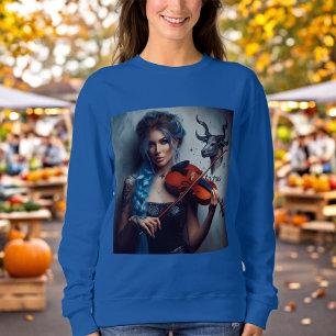 Sudadera Violin, músico zodiaco de Taurus