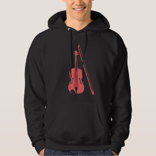 Sudadera Violín - Rosa tropical