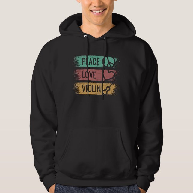 Sudadera Violin Violinist Fiddle (Anverso)
