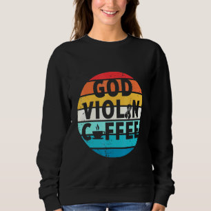 Sudadera Violinista Cristiano Músico de Violín en Iglesia 1