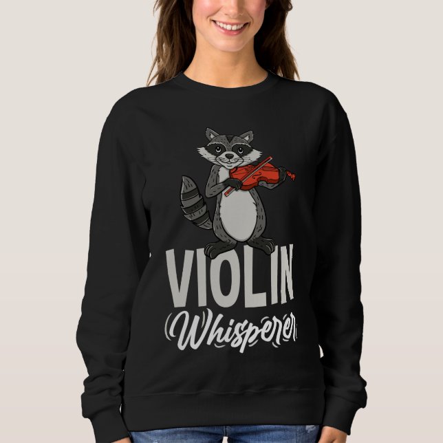 Sudadera Violinista de Violín Whisperer (Anverso)