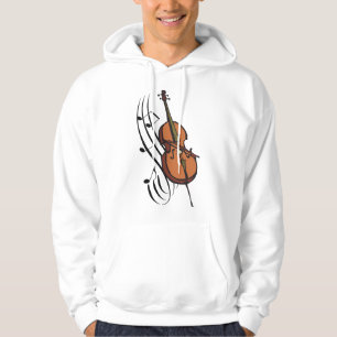 Sudadera Violoncelo y música