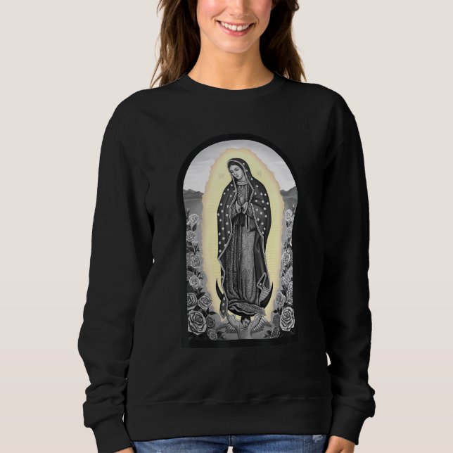 Sudadera Virgen María coincidente Quantum Sneaker Ash Sneak (Anverso)