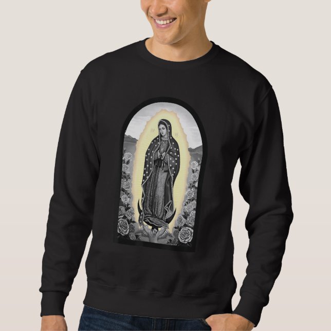 Sudadera Virgen María coincidente Quantum Sneaker Ash Sneak (Anverso)