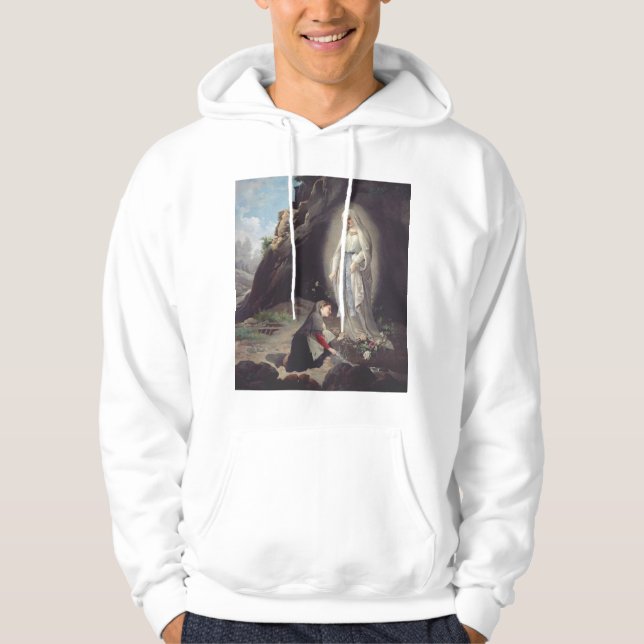 Sudadera Virgen María de Lourdes (Anverso)