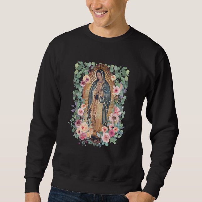 Sudadera Virgin Mary Our Lady Virgen de Guadalupe Women's (Anverso)
