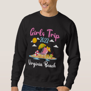 Sudadera Virginia Beach Chicas Viaje 2025 Verano Vacaciones