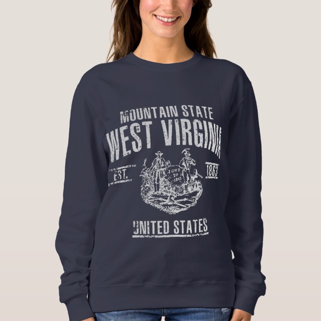 Sudadera Virginia Occidental (Anverso)