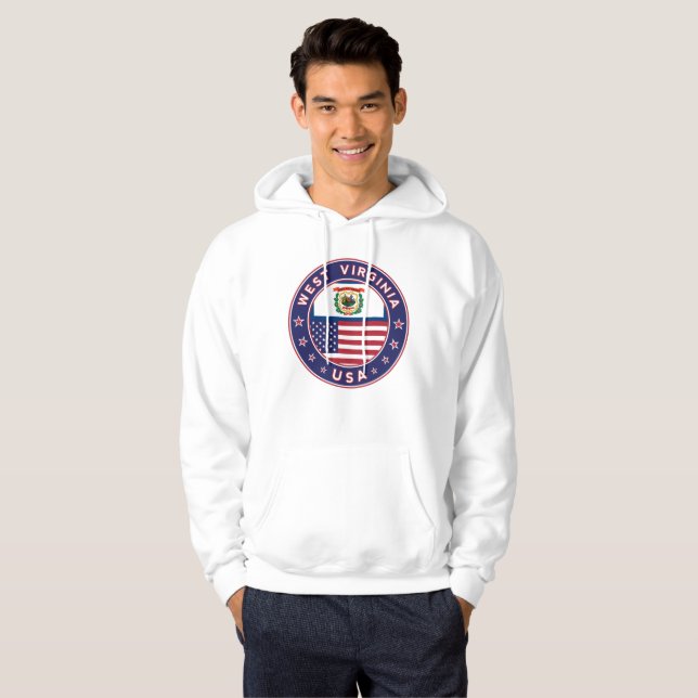 Sudadera Virginia Occidental (Anverso completo)