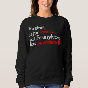 Sudadera Virginia Pero Pennsylvania Tiene Guay Para Entrete