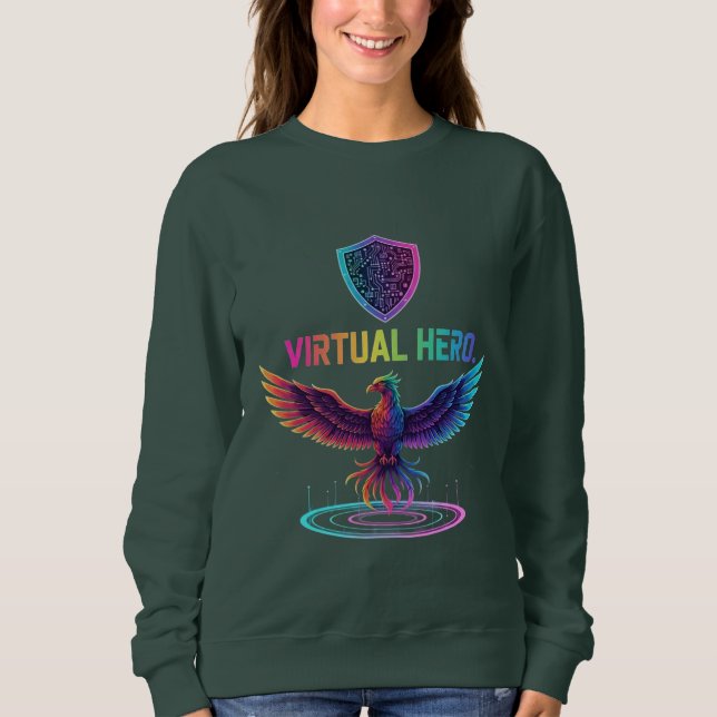 Sudadera "Virtual Hero (Anverso)
