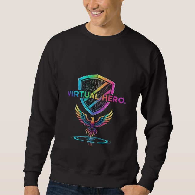 Sudadera Virtual Hero (Anverso)