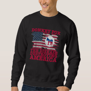 Sudadera Viruela de Burro Burro Torcido Viruela La Enfermed