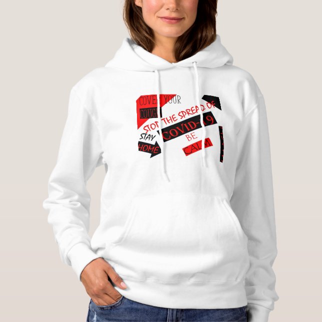 SUDADERA VIRUS CORONA (Anverso)