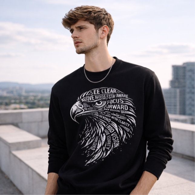 SUDADERA VISIÓN CLARA (Subido por el creador)