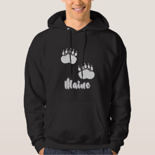 Sudadera Visita con problemas Maine Vacation Camping Bear P
