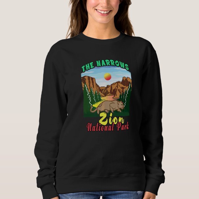 Sudadera Visitante de Utah, Parque Nacional Zion (Anverso)