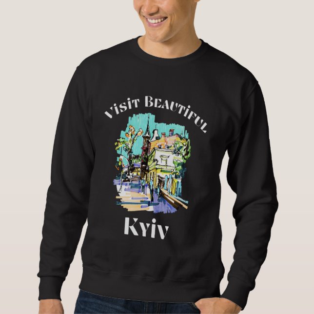Sudadera Visitar Hermosa Kiev (Anverso)