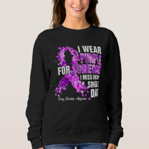 Sudadera Visto Morado Por Alguien Que Echo De Menos Sobredo