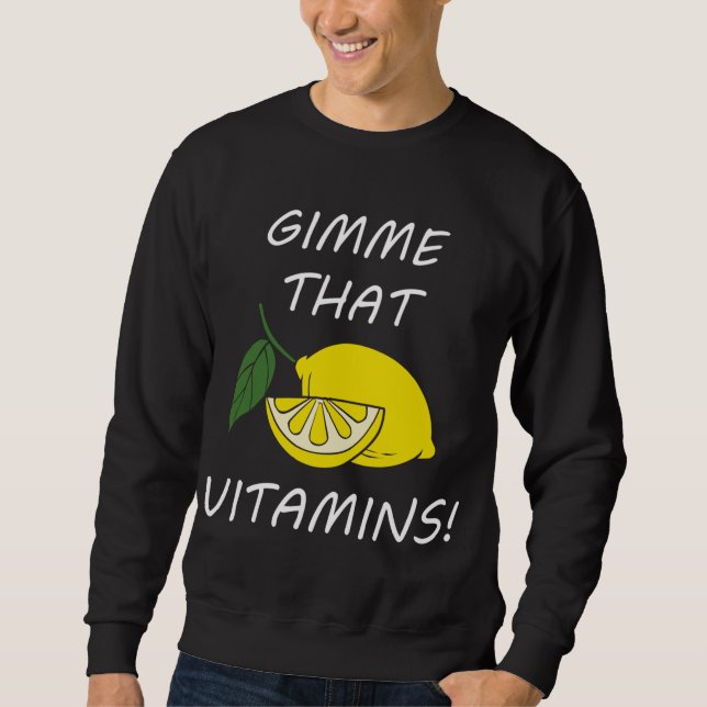 Sudadera Vitamins Graciosa Cita Lemonade Citrus Fruit (Anverso)