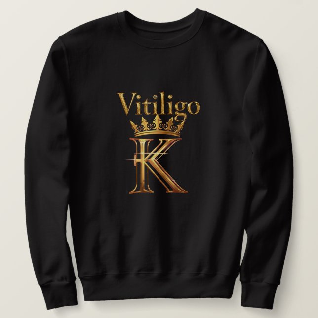 Sudadera Vitiligo King (Anverso del diseño)