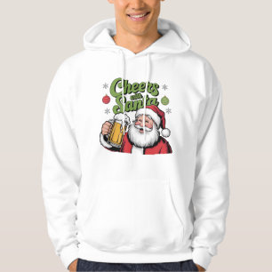 Sudadera vítores con diseño de navidades lindos de santa
