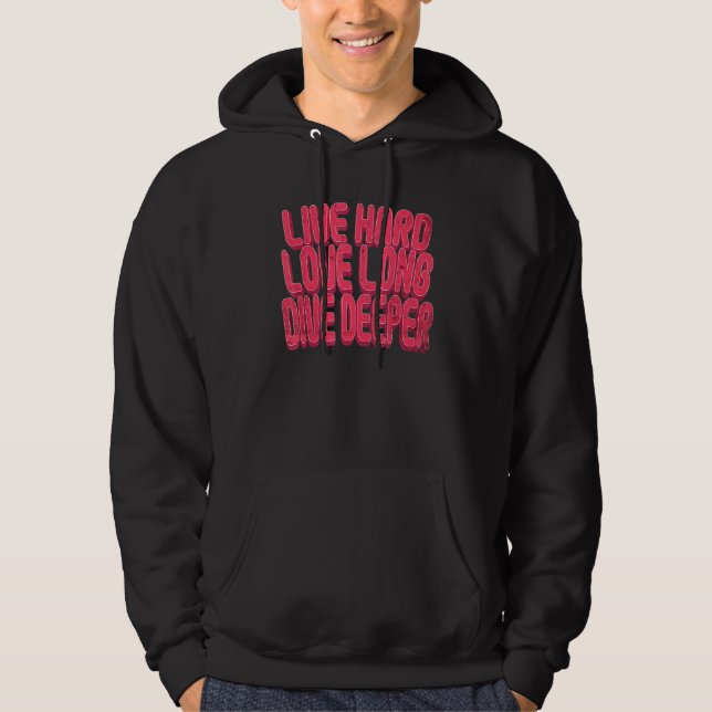 Sudadera Viva el amor duro, larga inmersión (Anverso)