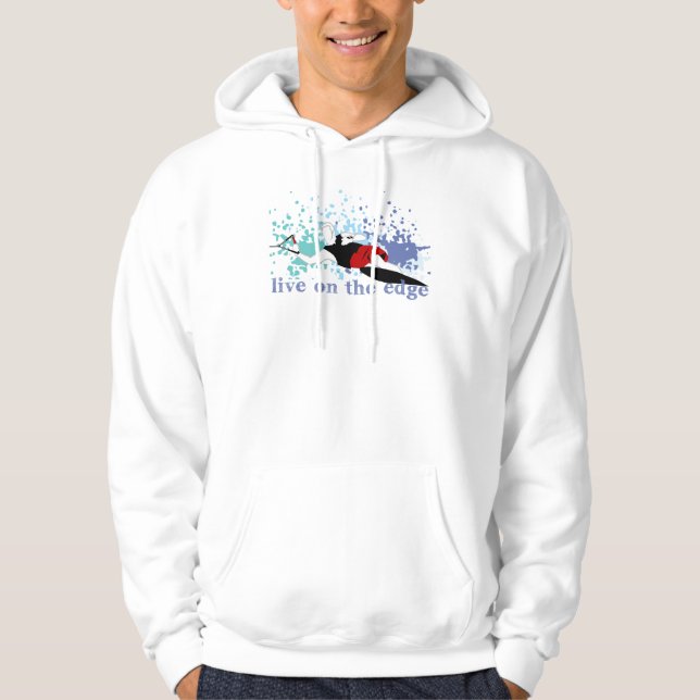 Sudadera Viva en la camiseta de Waterski del eslalom del (Anverso)