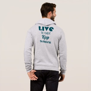 Sudadera Vive el momento, guarda la camiseta de los Recuerd