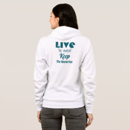 Sudadera Vive el momento, guarda la camiseta de los Recuerd