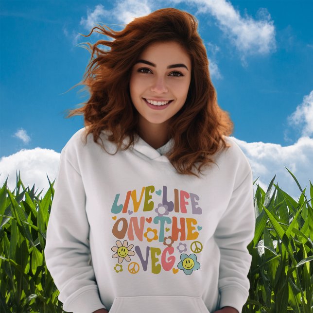 Sudadera Vive la Vida en el Veg (Subido por el creador)