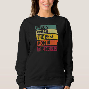Sudadera Vivian, la mejor madre del mundo