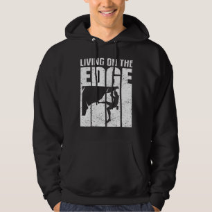 Sudadera Viviendo Al Borde Escalando Diciendo Un Mono Rodan