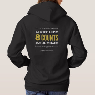Sudadera "Viviendo la vida 8 compases a la vez"