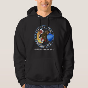 Sudadera Viviendo la vida de estudiante Ingeniería aeroesp