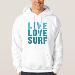 Sudadera Vivir, amar a Dios, Surf Sweatshirt