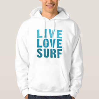 Sudadera Vivir, amar a Dios, Surf Sweatshirt